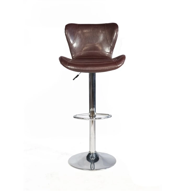 2 Sets Of 360 ° Rotatable Bar Stools With Backrest And No Armrest